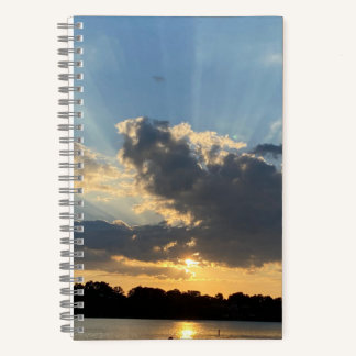 Aangepaste spiraal Cloud Nine-notitieboek Notitieboek