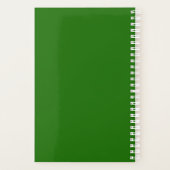 Aangepaste spiraal planner voor tennisser of coach (Achterkant)