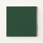Aangepaste spiraalnotitieboek met grappige spreuk notitieboek (Achterkant)