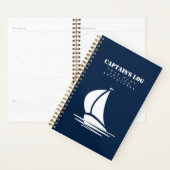 Aangepaste spiraalplanner voor gezagvoerder Logboe Planner (Display)