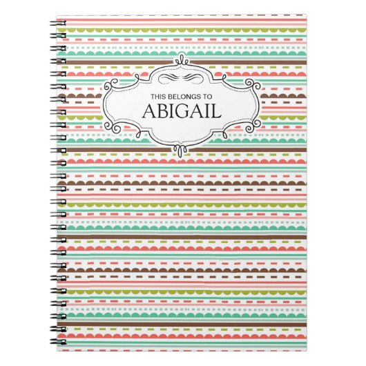 Aangepaste spiraalvormige Notitieboeken (Voorkant)