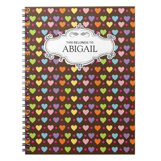 Aangepaste spiraalvormige Notitieboeken (Voorkant)