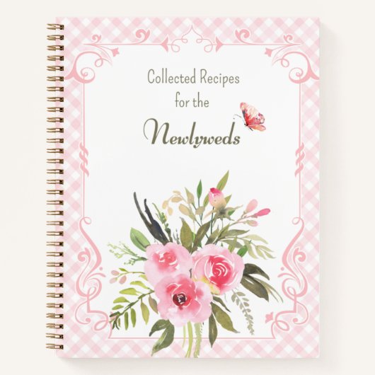 Aangepaste Spiral Receptenboek Notitieboek (Voorkant)