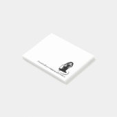 Aangepaste spirituele groei spiritualiteit gerelat post-it® notes (Schuin)