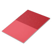 Aangepaste split notitieblok in Tomaat Rood Duo (Schuin)