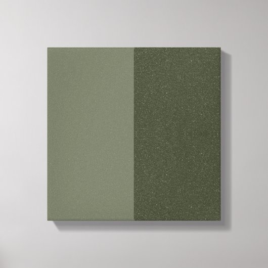 Aangepaste Split Textured Moss Canvas - Licht & Do (Voorkant)