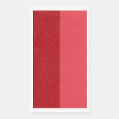 Aangepaste split tomaat rode papieren servetten (Voorkant)