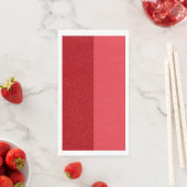 Aangepaste split tomaat rode papieren servetten (Insitu)