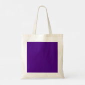 Aangepaste Split-Tone Paarse Canvas Canvas tas (Achterkant)