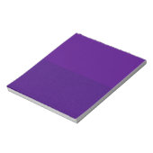 Aangepaste split-tone Paarse Notitieblok (Linkerzijde)