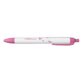 Aangepaste spoedroze Kawaii Bunny Pink Pen (Bodem)