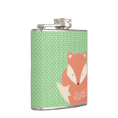 Aangepaste spoeldienst voor vossen met groene pols heupfles (Rechts)