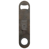 Aangepaste spoelflesopening voor metalen speed flessenopener (Achterkant)