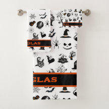 Aangepaste spookachtige en grappige Halloween Bad