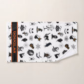 Aangepaste spookachtige en grappige Halloween Bad Bad Handdoek (Handdoek)