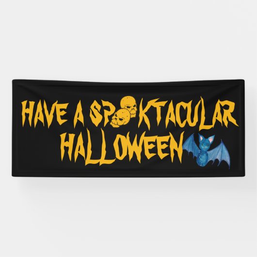Aangepaste spooktaculaire halloween Decoration Par Spandoek (Horizontaal)