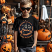 Aangepaste Spooky Cosmic Halloween 2024 Astronaut T-shirt