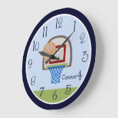 Aangepaste sport Basketball Kinderen Klok (Hoek)