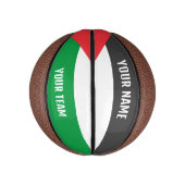 AANGEPASTE SPORT BASKETBALL PALESTINE BASKETBAL (Verticaal)