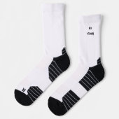 Aangepaste sport Crew Soks - Sport Stijl Sokken (Links)