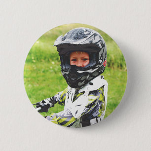Aangepaste sport Foto Creëer Uw eigen Afbeelding Ronde Button 5,7 Cm
