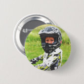 Aangepaste sport Foto Creëer Uw eigen Afbeelding t Ronde Button 5,7 Cm (Voorkant /achterkant)