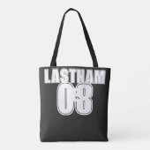 Aangepaste sport jersey - Family Support Sectie Tote Bag (Achterkant)