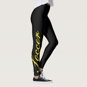 Aangepaste sport voetbal vrouwen, voor meisjes leggings