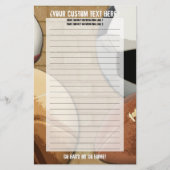 Aangepaste sportartikelen briefpapier (Voorkant)