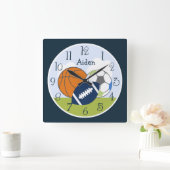 Aangepaste Sportbalken Kinder klok (Huis)