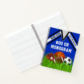 Aangepaste sportbeoefeningen met een hoog opleidin notitieboek (Binnen)