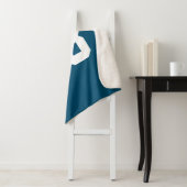 Aangepaste sporten genummerd met naam sherpa deken (In situ)