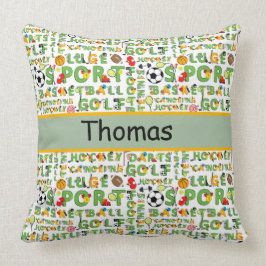 Aangepaste sportfan kussen