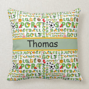 Aangepaste sportfan kussen