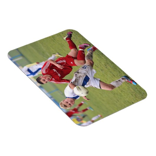 Aangepaste sportfoto Magnet Magneet (Rechterzijde)