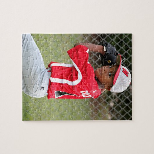 Aangepaste sportfoto-puzzel legpuzzel (Horizontaal)