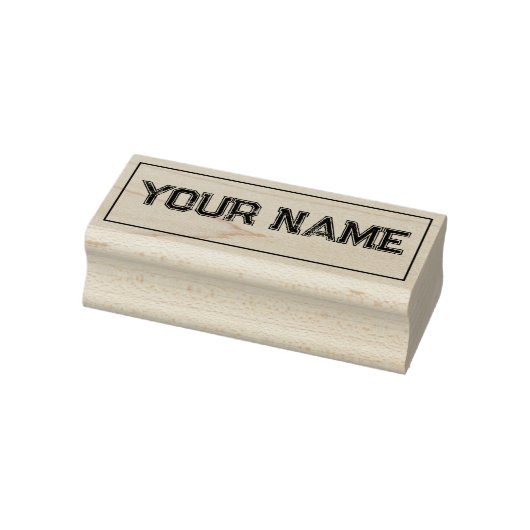 Aangepaste sportnaam school rubberstempel (Stempel)