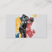 Aangepaste sportwinkel voor Basketball Coach Visitekaartje (Achterkant)