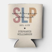 Aangepaste spraak-taalpatholoog logopedist blikjeskoeler (Voorkant)