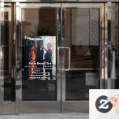 Aangepaste Spray Tanning Booth Zakelijke Activitei Raamsticker (Kantoordeur)