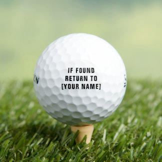 Aangepaste Srixon Soft Feel golfballen - gepersona