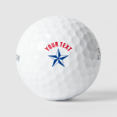 Aangepaste srixon Soft Voel golf met jouw naam Golfballen (Voorkant)