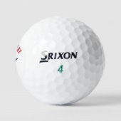 Aangepaste srixon Soft Voel golf met jouw naam Golfballen (Logo)