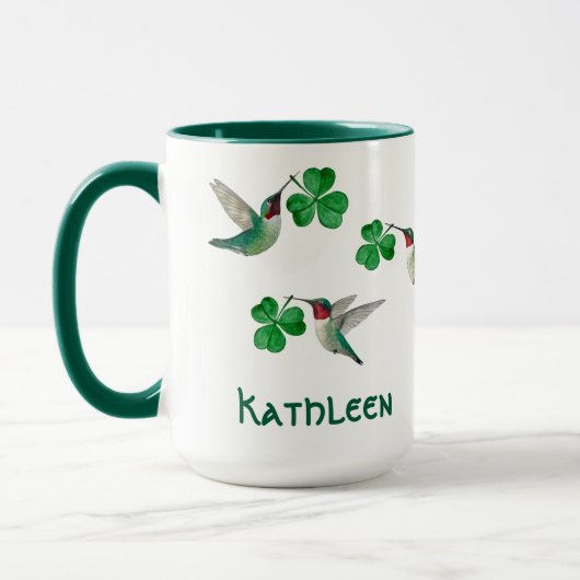 Aangepaste St. Patrick's Day Mok (Links)