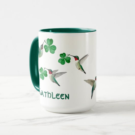 Aangepaste St. Patrick's Day Mok (Voorkant links)