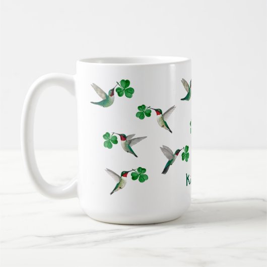 Aangepaste St. Patrick's Koffiemok (Links)