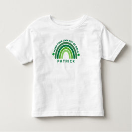 Aangepaste St. Patrick's Maak uw eigen pot met gou Kinder Shirts