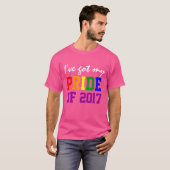 Aangepaste staat en jaar dat ik mijn Pride Gay Pri T-shirt (Voorkant volledig)