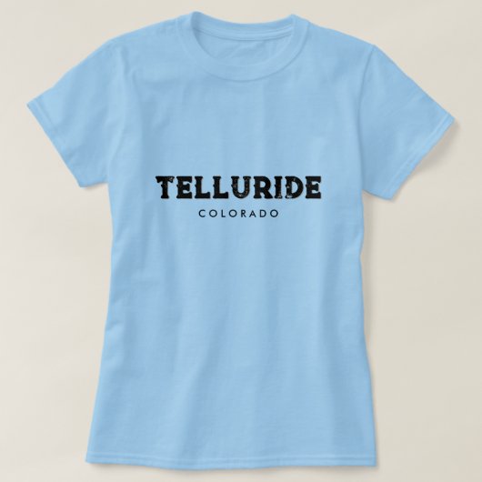 Aangepaste Stad Gemeente Plaats Locatie Naam Tekst T-shirt (Design voorkant)