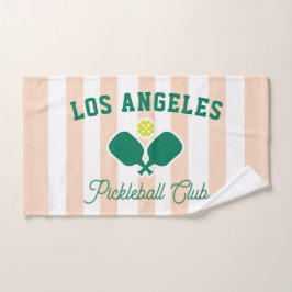 Aangepaste Stad Pickleball Preppy Sport Handdoek